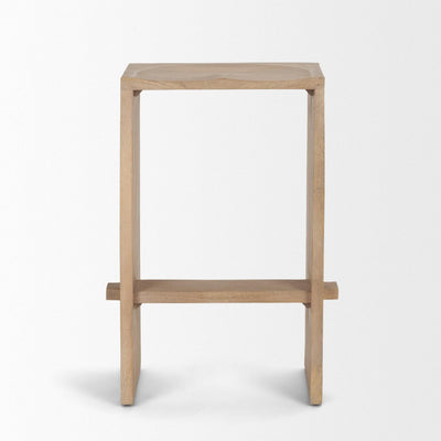 Mercana Aida 26" Seat Height Wood Counter Stool