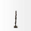 Mercana Rizwan Black Aluminum Braided Circular Object
