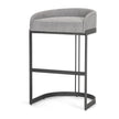 Mercana Hollyfield Gold Metal Base Bar Stool