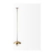 Mercana Garnet Gold Hammered Metal Pendant Light Clearance