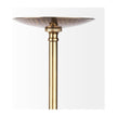 Mercana Garnet Gold Hammered Metal Pendant Light Clearance