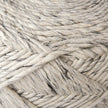 Mercana Esfera Beige Chevron Woven Round Pouf