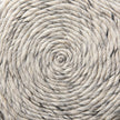 Mercana Esfera Beige Chevron Woven Round Pouf