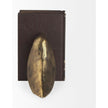 Mercana Dover Gold Aluminum Dove Bookends- Set of 2