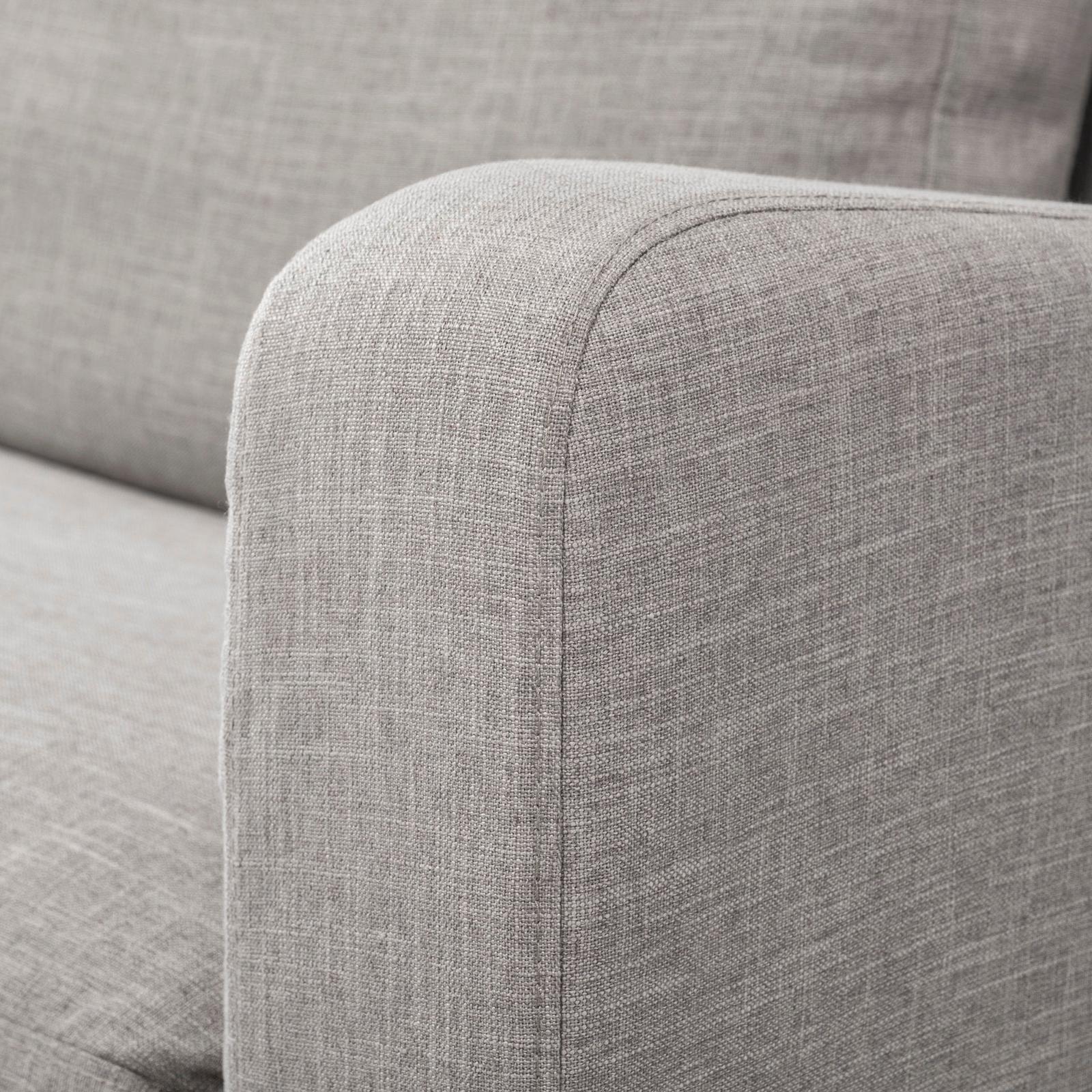 Mercana Denly Gray Slipcover Upholstered Arm Chair