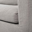 Mercana Denly Gray Slipcover Upholstered Arm Chair