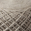 Mercana Allium Handwoven Wool Cylindrical Pouf