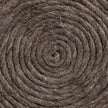 Mercana Allium Handwoven Wool Cylindrical Pouf