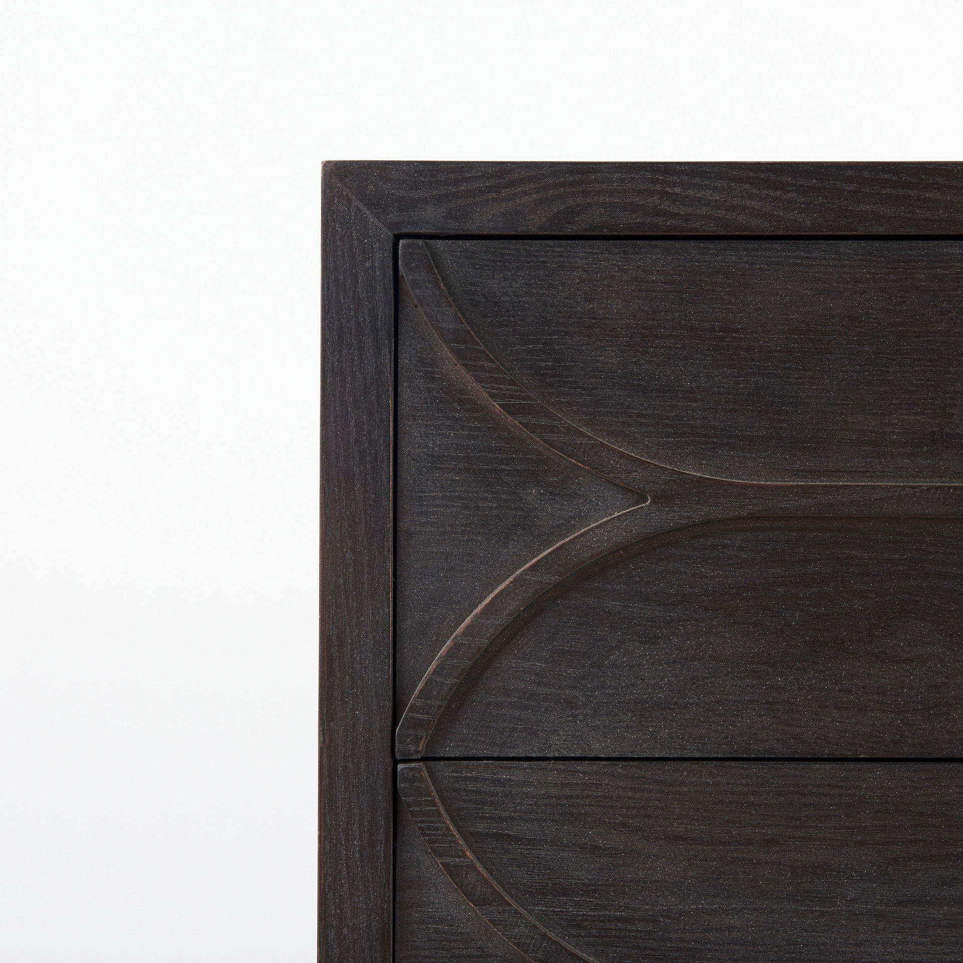 Mercana Giselle Fir Veneer 3 Drawer Accent Cabinet