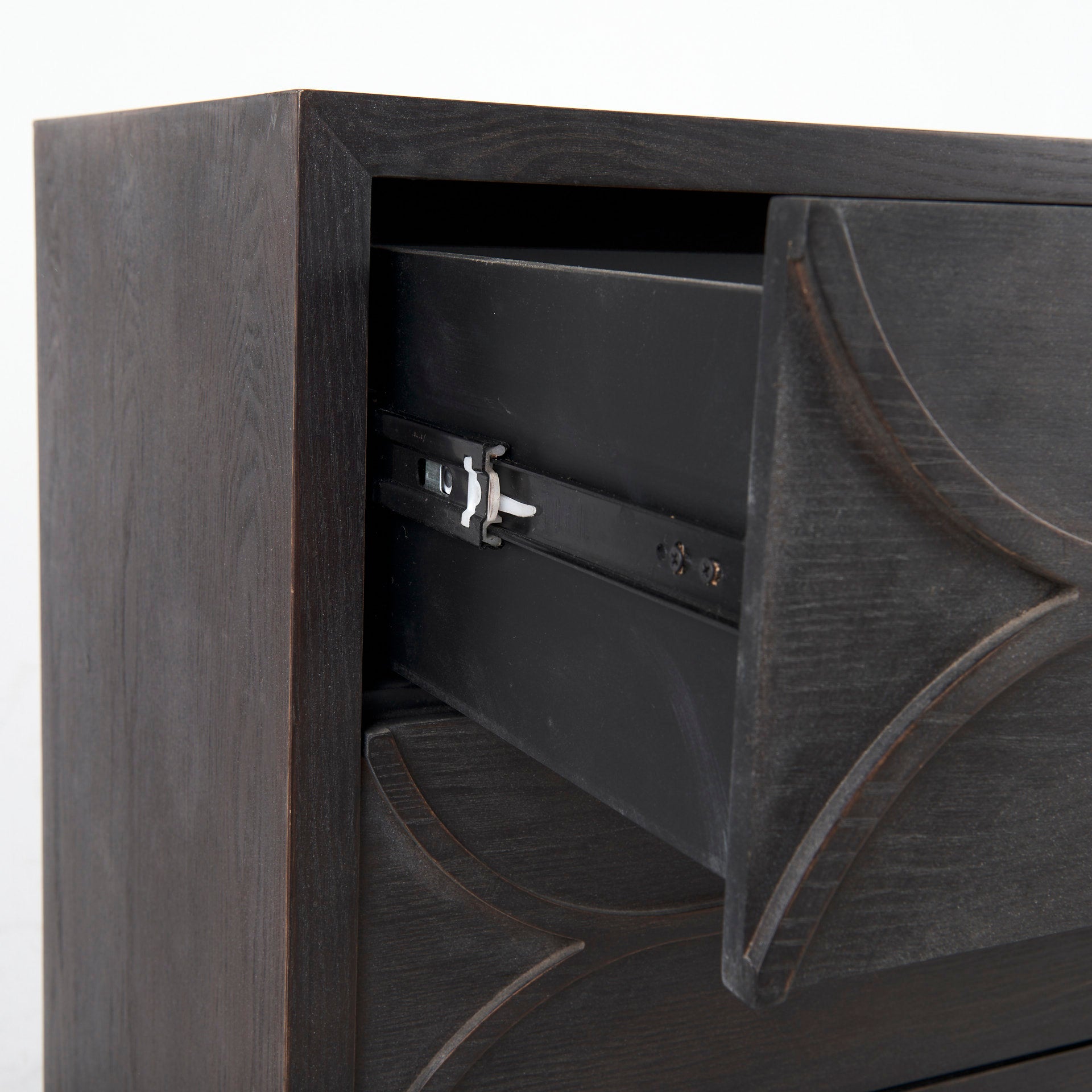 Mercana Giselle Fir Veneer 3 Drawer Accent Cabinet