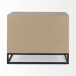 Mercana Genevieve Fir Veneer 3 Drawer Accent Cabinet