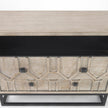 Mercana Genevieve Fir Veneer 3 Drawer Accent Cabinet