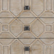 Mercana Genevieve Light Brown Fir Veneer 9 Drawer Sideboard Clearance