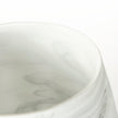Mercana Volta Gray Cream Glass Abstract Pattern Vase Clearance