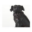 Mercana Cadence Black Resin Pug Dog