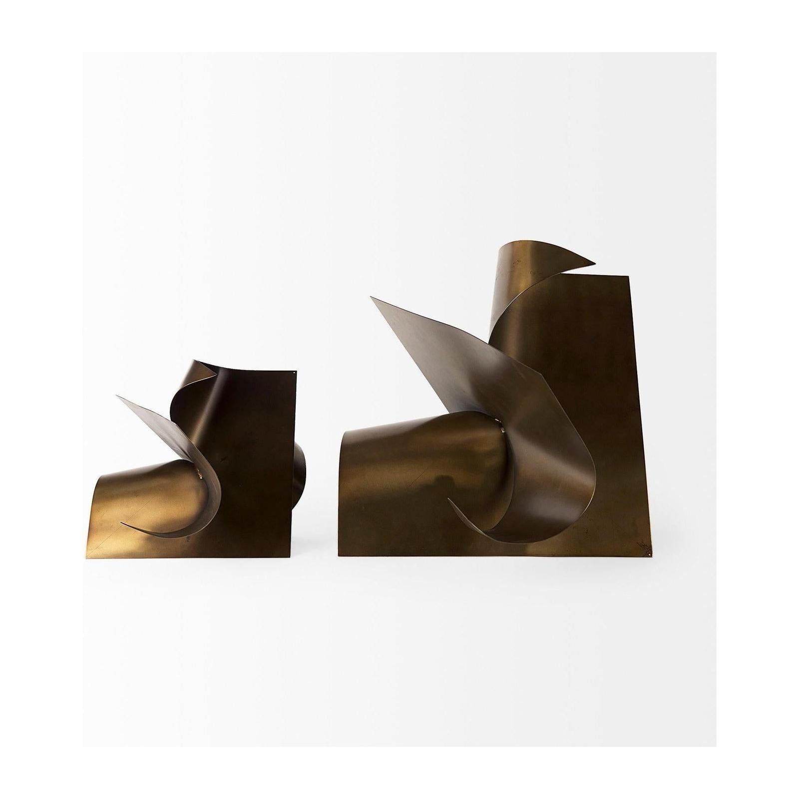 Mercana Francesca Metal Sculptural Decorative Object
