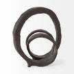 Mercana Stanislaw Black Metal Infinite Ribbon Sculpture
