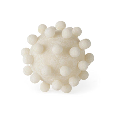 Mercana Malo Cream Resin Sphere Decorative Object