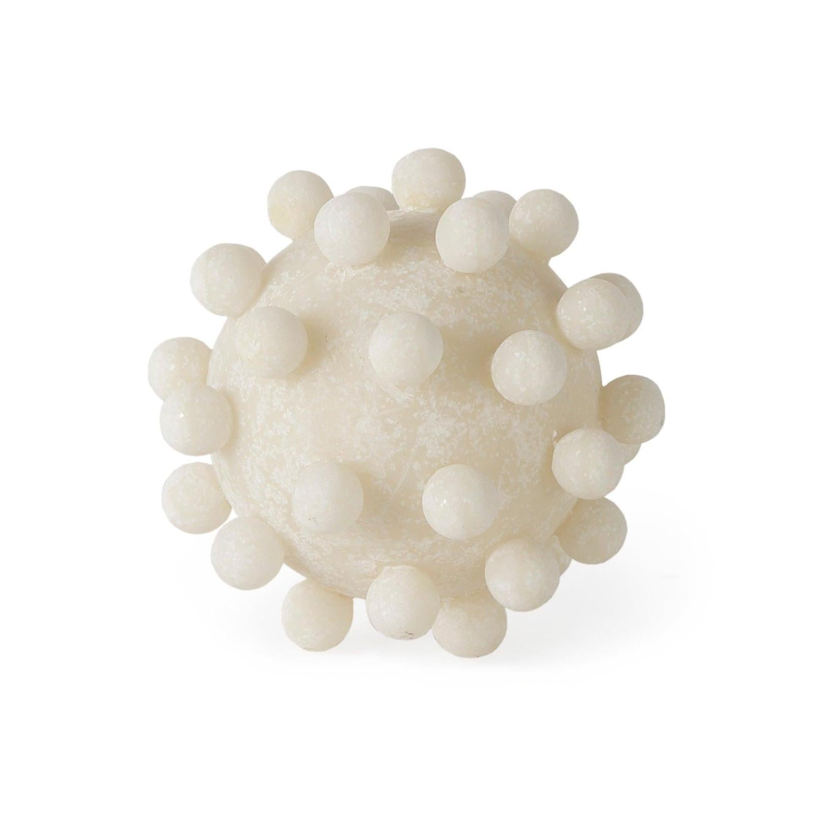 Mercana Malo Cream Resin Sphere Decorative Object