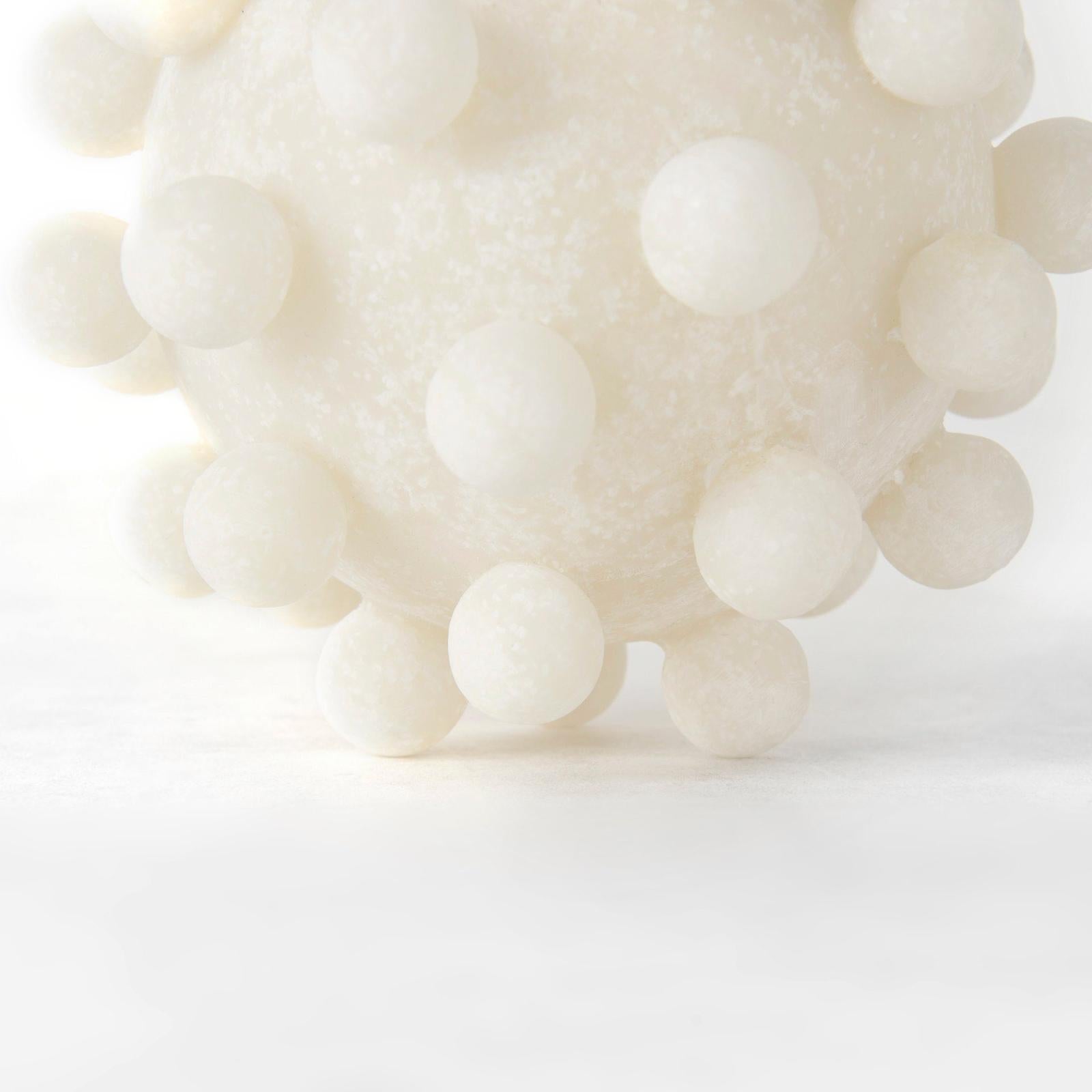 Mercana Malo Cream Resin Sphere Decorative Object
