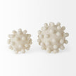 Mercana Malo Cream Resin Sphere Decorative Object