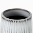 Mercana Tanami Dark Brown/White Glazed Ceramic Vase Clearance