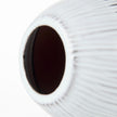 Mercana Tanami Dark Brown/White Glazed Ceramic Vase Clearance