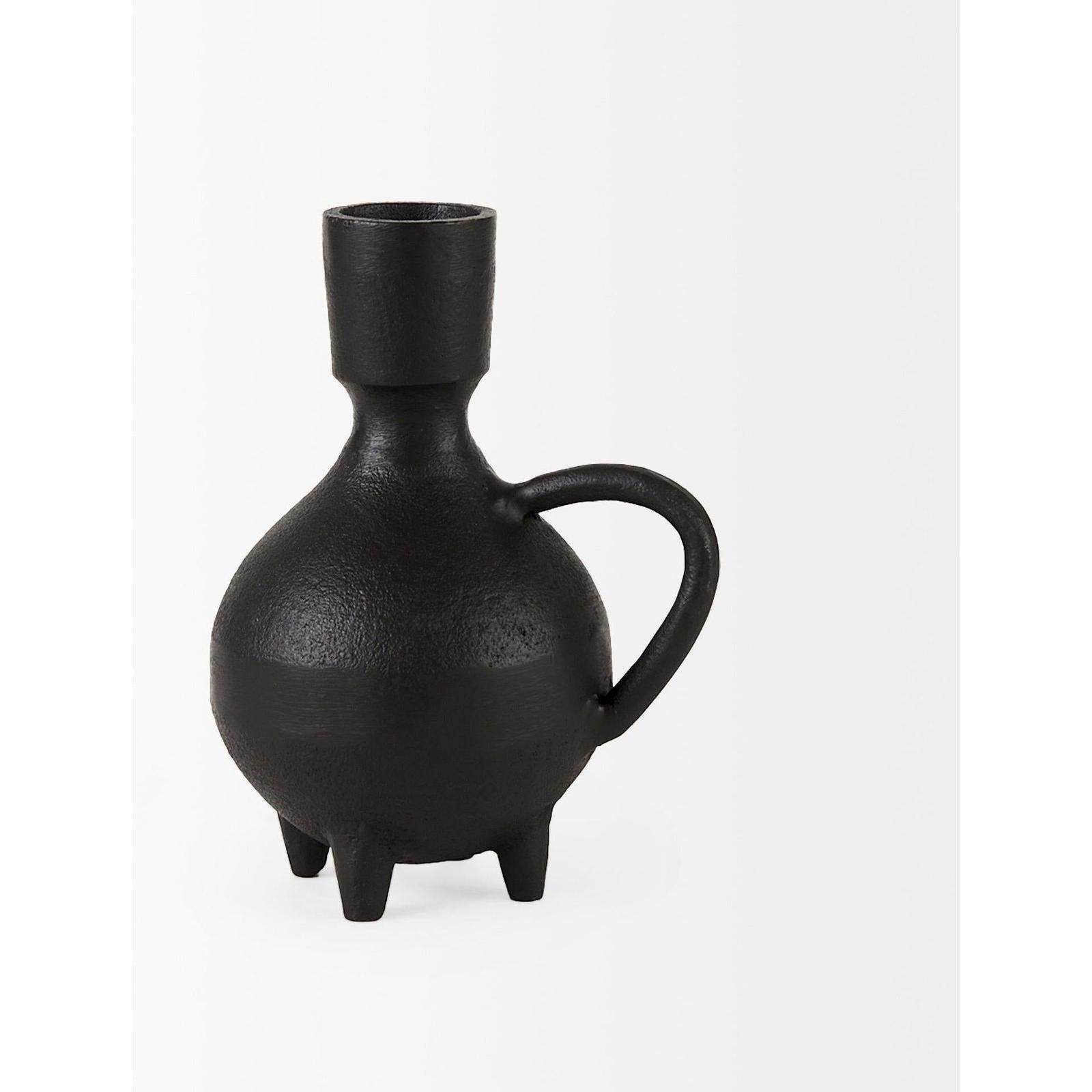 Mercana Cyrus Black Vase Decorative Object