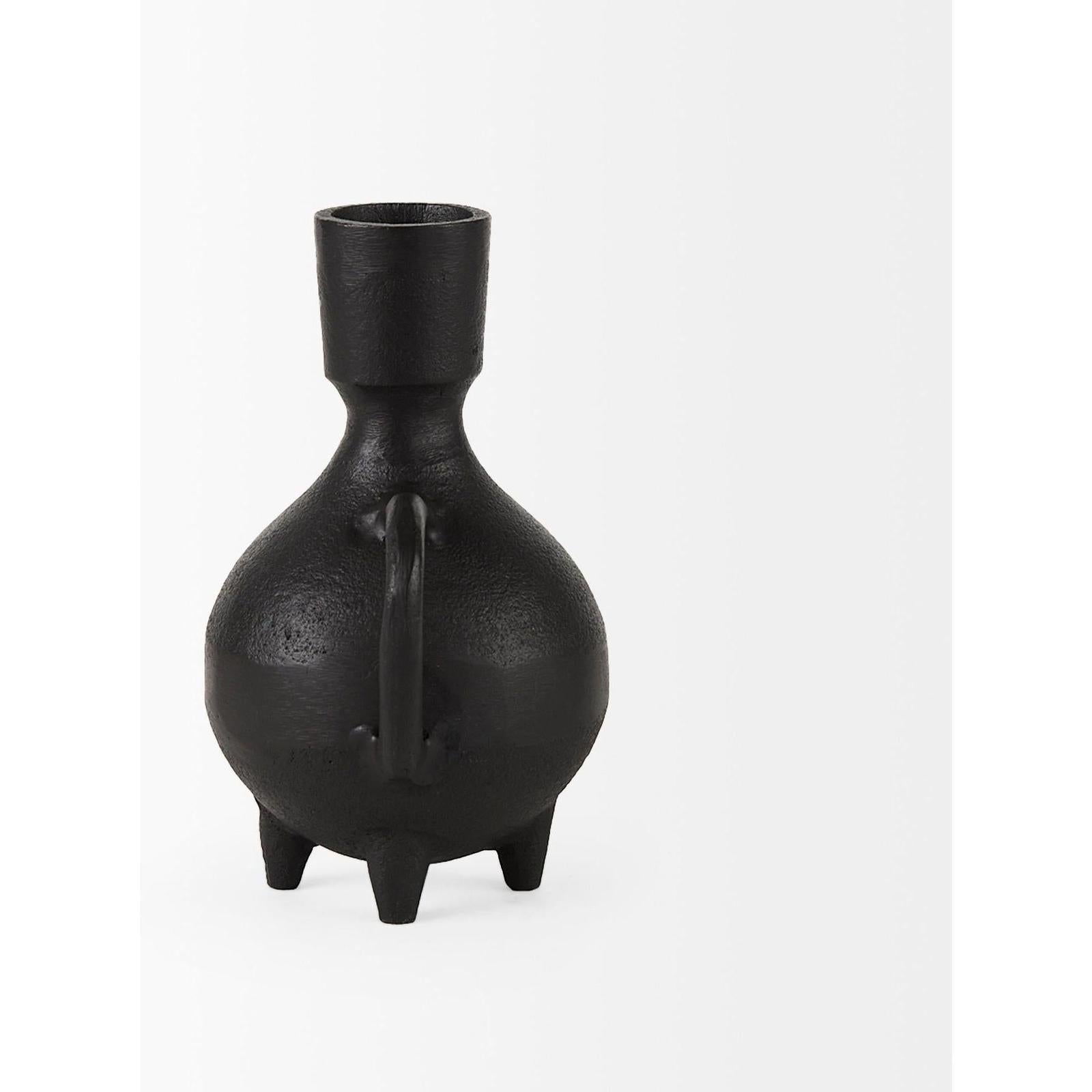Mercana Cyrus Black Vase Decorative Object