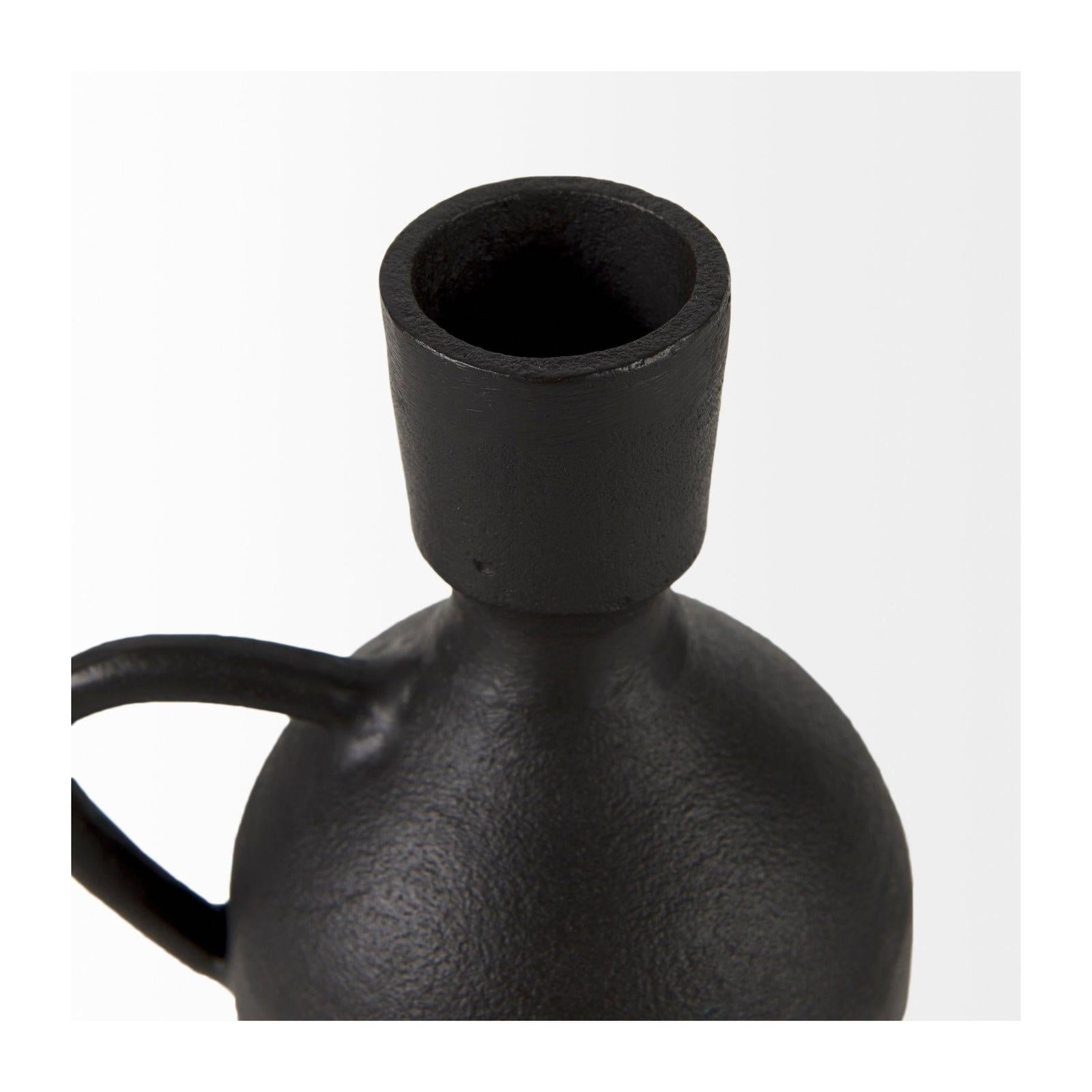 Mercana Cyrus Black Vase Decorative Object