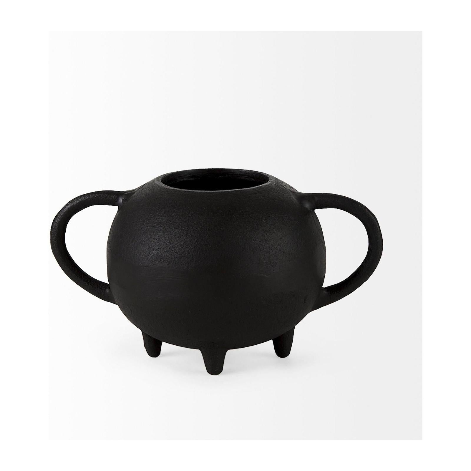 Mercana Cyrus Black Vase Decorative Object