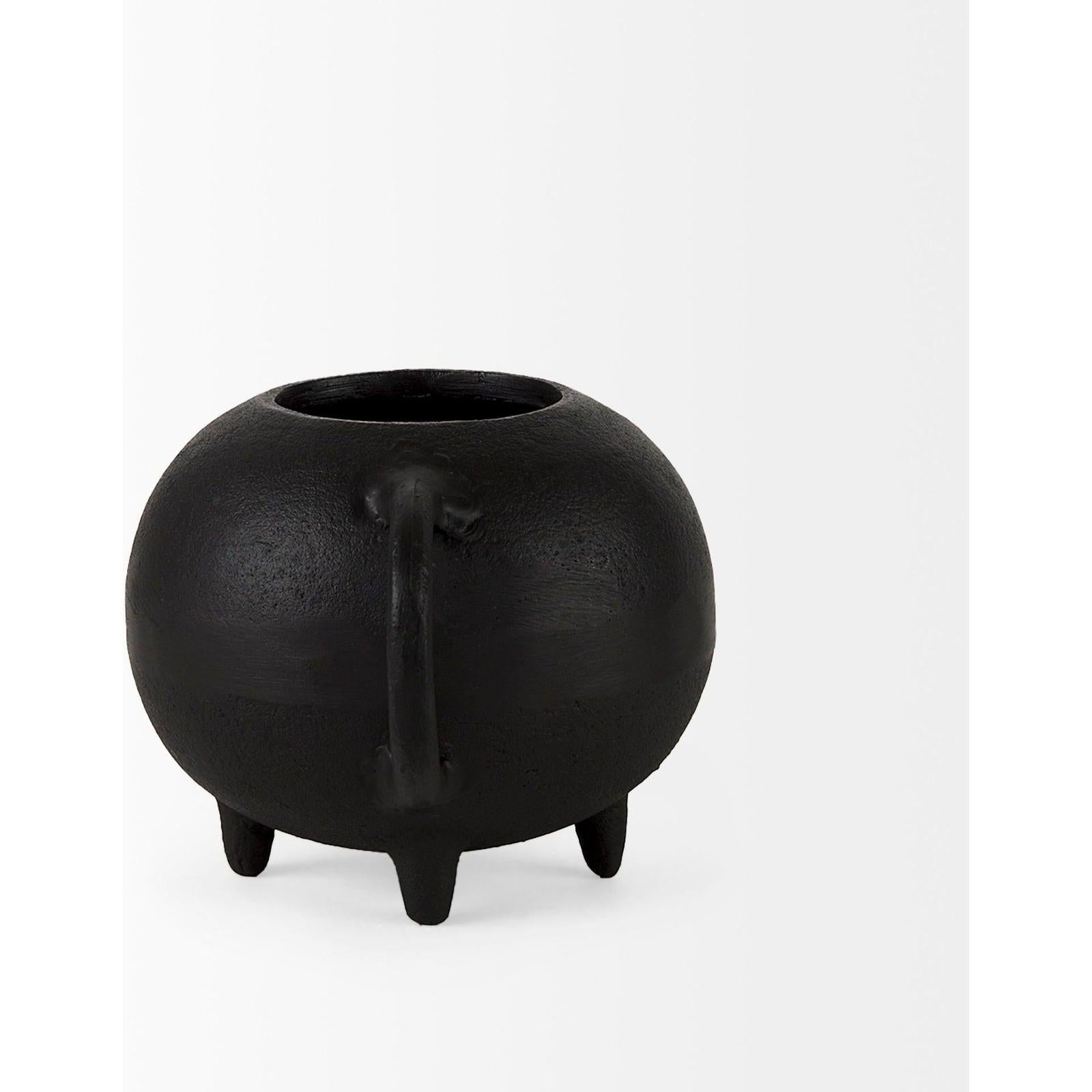Mercana Cyrus Black Vase Decorative Object