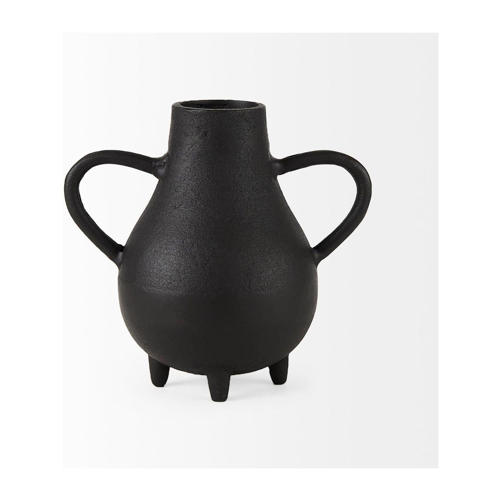 Mercana Cyrus Black Vase Decorative Object