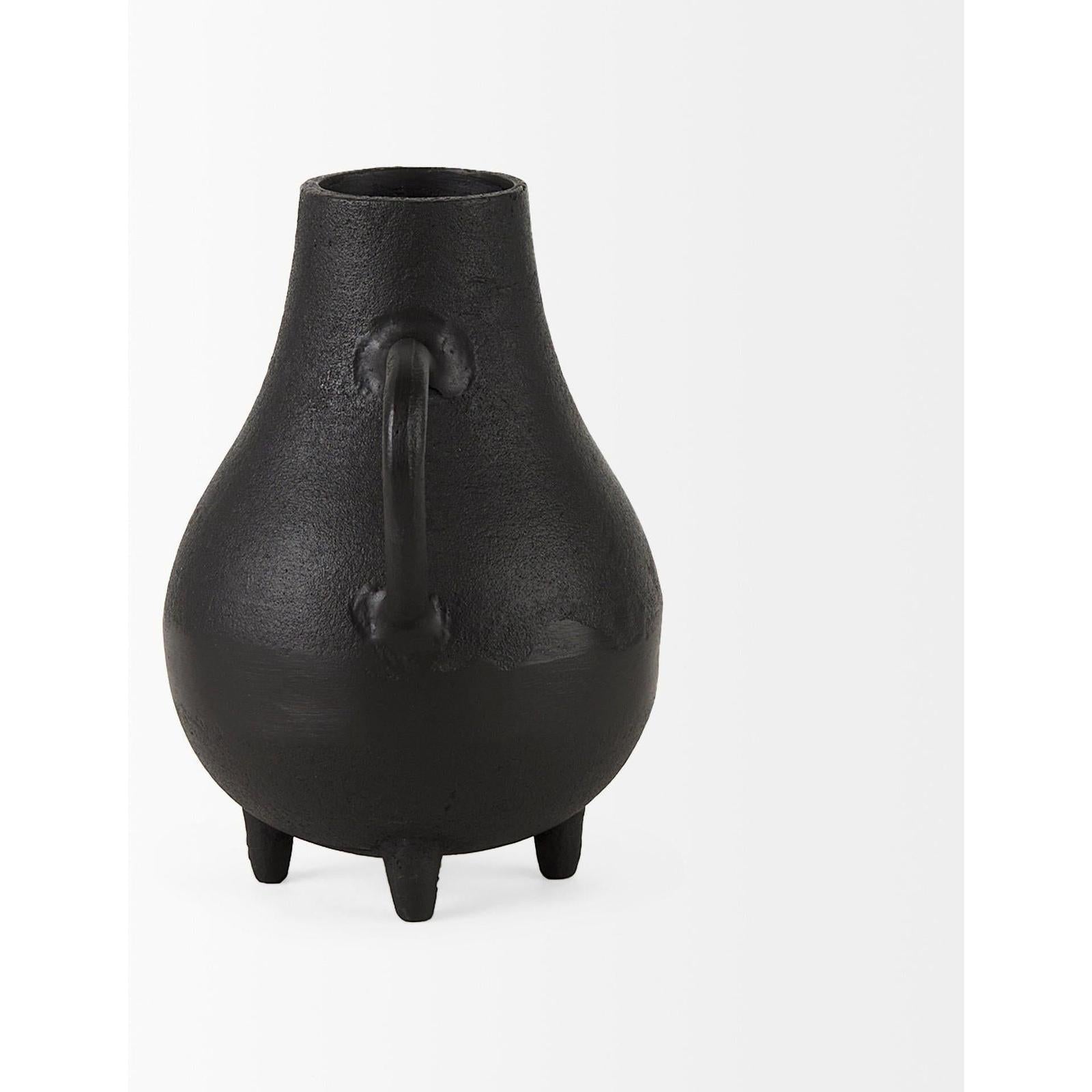 Mercana Cyrus Black Vase Decorative Object