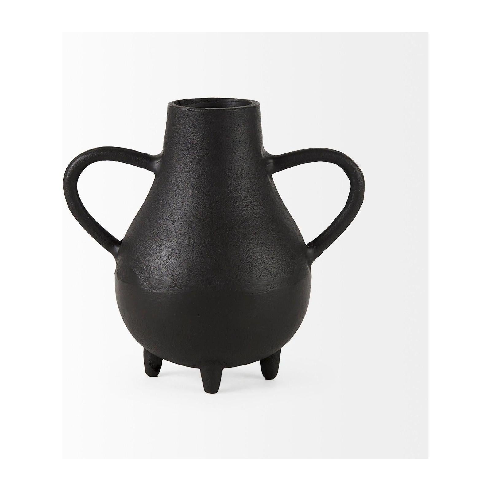 Mercana Cyrus Black Vase Decorative Object