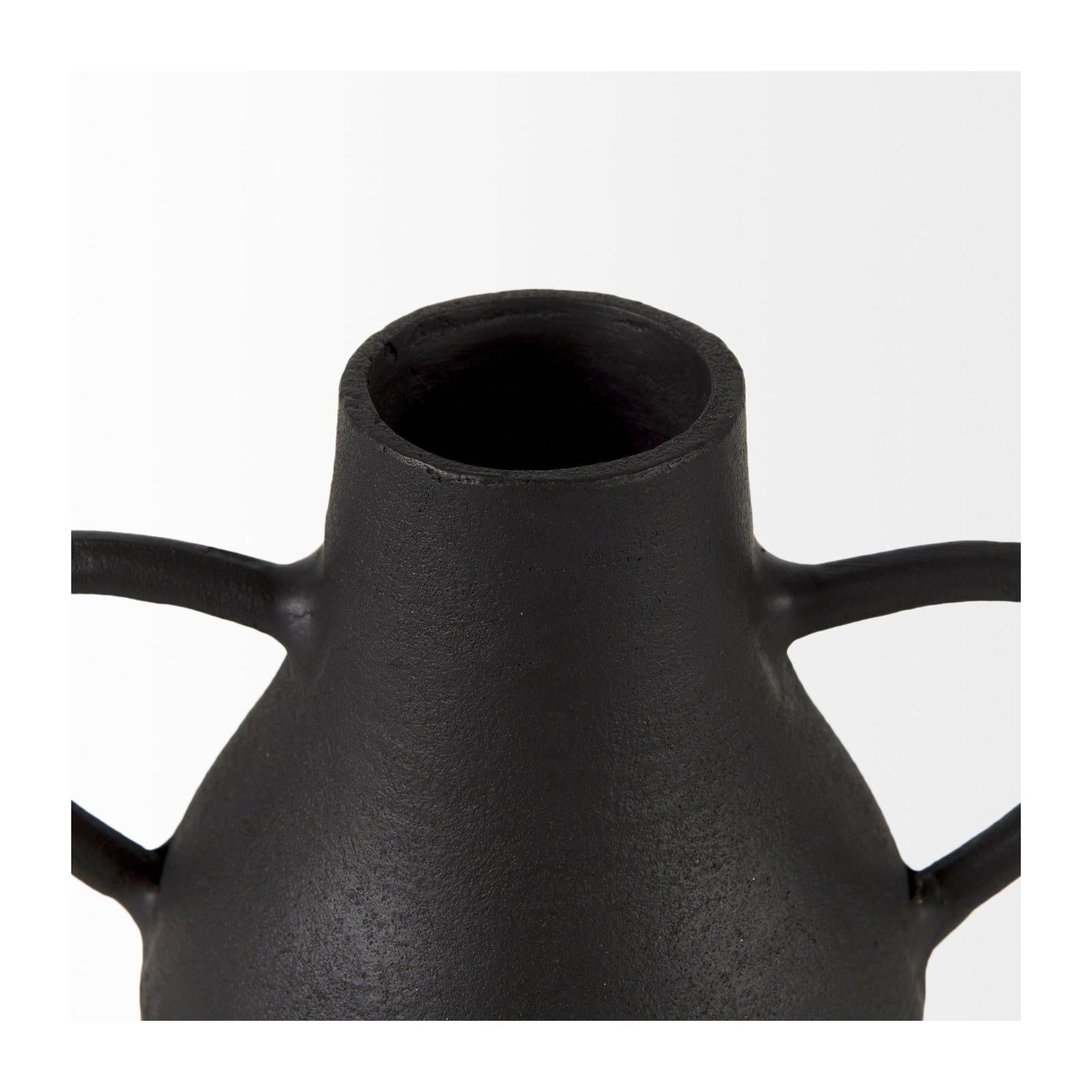 Mercana Cyrus Black Vase Decorative Object