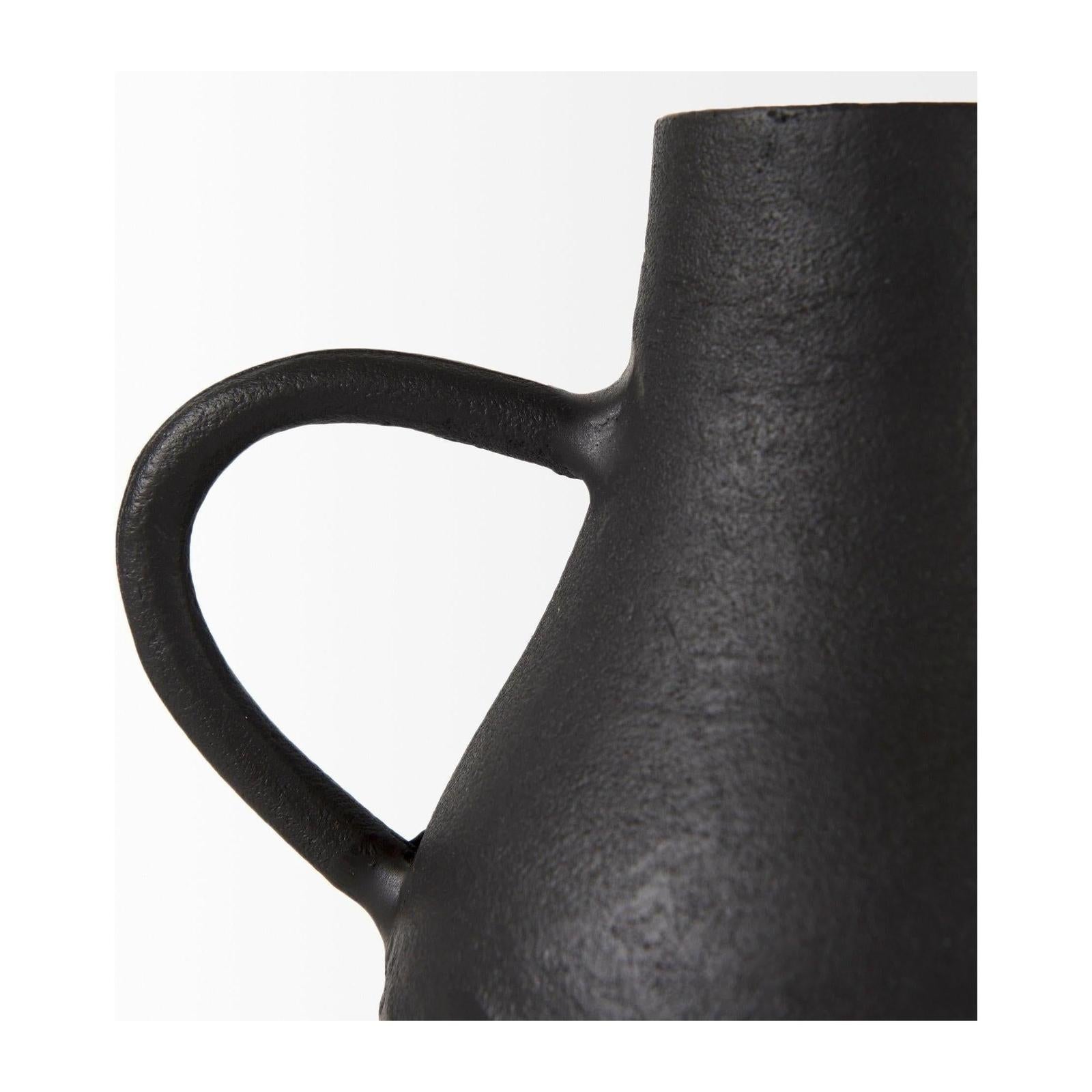 Mercana Cyrus Black Vase Decorative Object