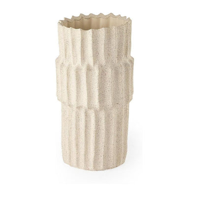 Mercana Cardon Cream Ceramic Vase