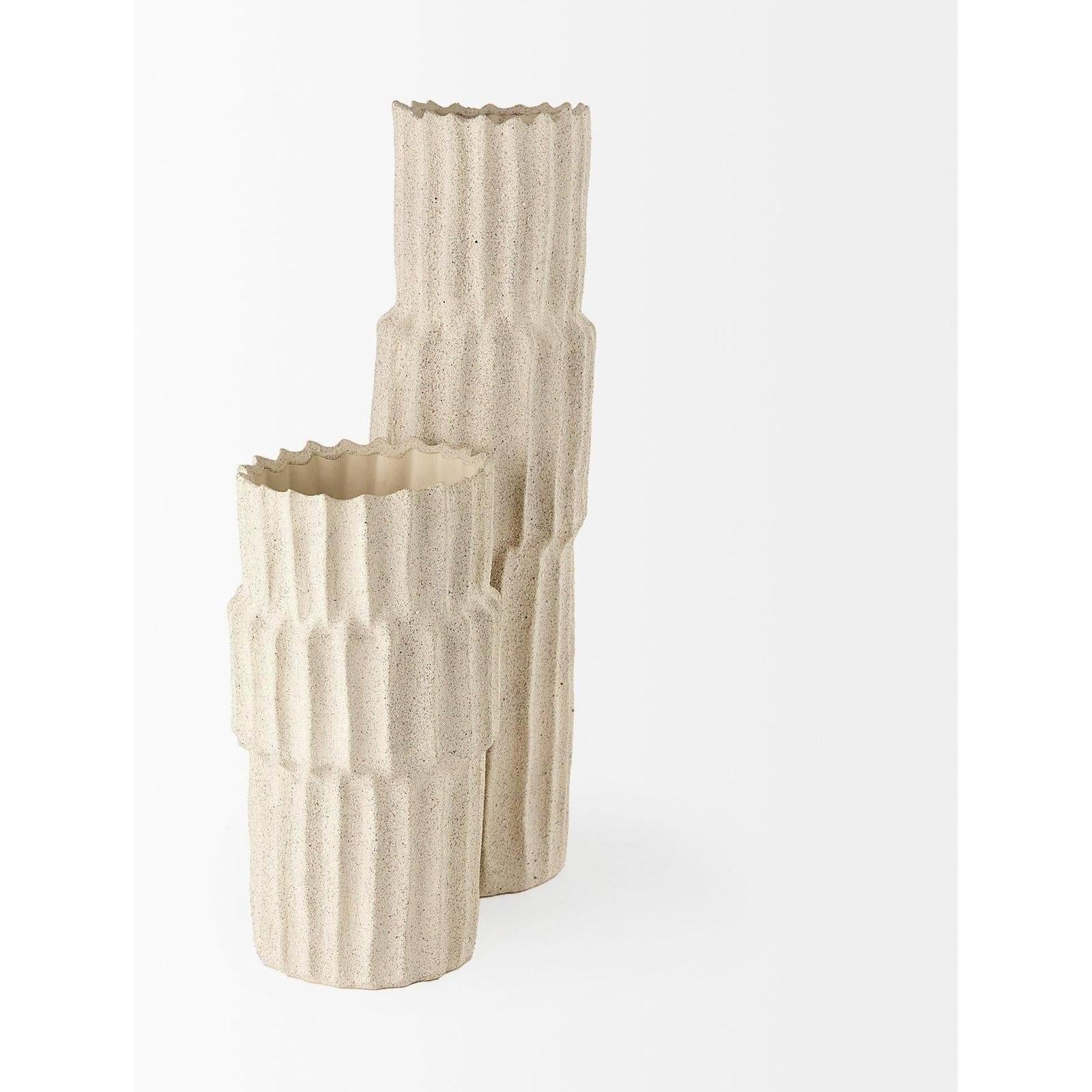 Mercana Cardon Cream Ceramic Vase