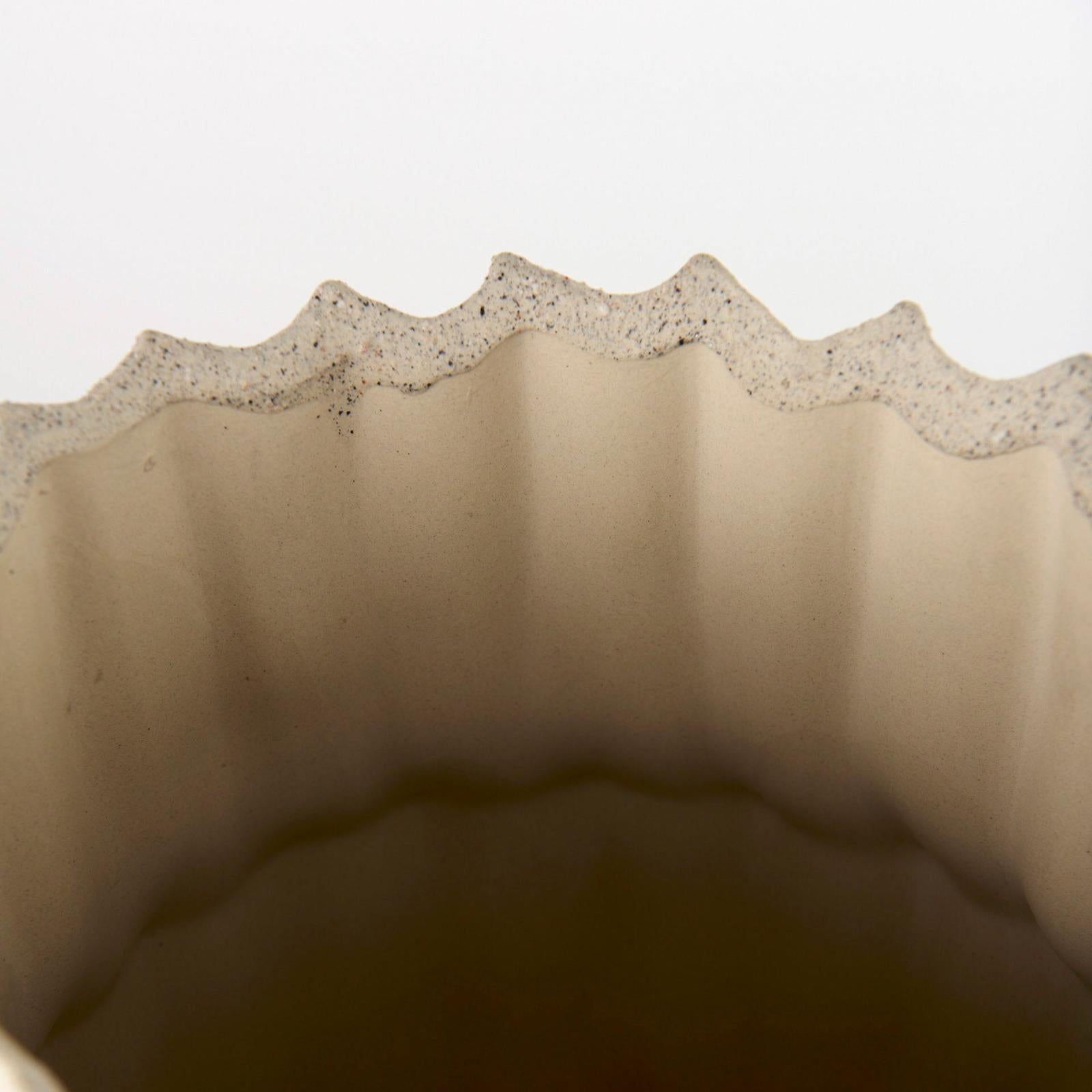 Mercana Cardon Cream Ceramic Vase