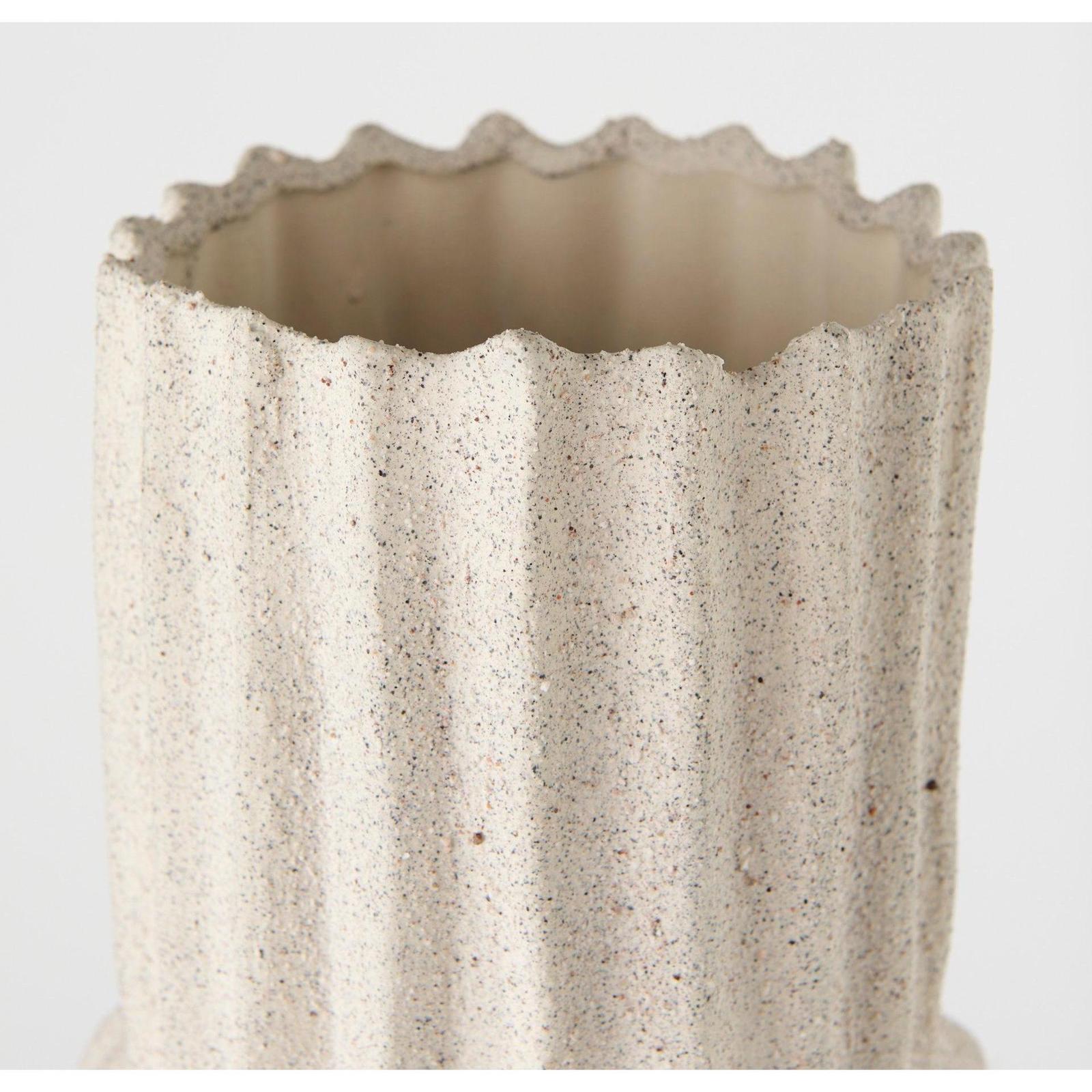 Mercana Cardon Cream Ceramic Vase