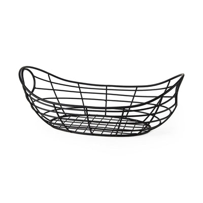 Mercana Mateo Black Metal Basket