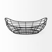 Mercana Mateo Black Metal Basket