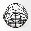 Mercana Mateo Black Metal Basket