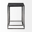 Mercana Kasey Galvanized Metal Nesting Accent Tables- Set of 2