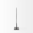 Mercana Micra Matte Black Metal Decorative Object on a Stand
