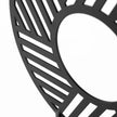 Mercana Micra Matte Black Metal Decorative Object on a Stand