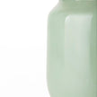 Mercana Minty Green Glass Vase W/Matte Gold Metal Neck Cuff Clearance