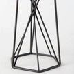 Mercana Sixx Antiqued Metal Hexagonal Table Candle Holder Clearance
