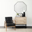Mercana Ciara Beige Fir Veneer 2 Drawer Accent Cabinet Clearance